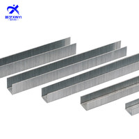 8010F Series Staples Compatible with Pneumatic Stapler and Air Gun Systems 12.8mm Crown 80 Series Fine Wire Staples