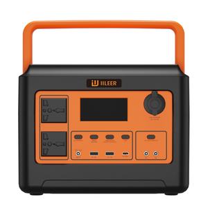 Station d'alimentation portable multifonctionnelle pour la maison et l'extérieur avec lumière 1024WH 220V, stockage d'énergie portable - Product Image 4