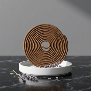 Encens en spirale Aroma Dupaindia India Coil Darshan, papier d'encens indonésien parfumé, aromatique, aromathérapie, utilisation toute saison pour la méditation et la prière - Product Image 1