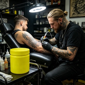 Crema para Tatuajes de Larga Duración, Estilo 2026, Ingredientes Seguros y Suaves, para Estudios de Tatuajes y Salones de Belleza, Envío Rápido Global - Product Image 5