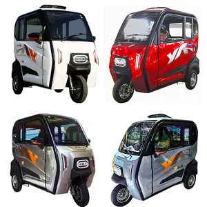 Minitype 3 Seater Passenger Small Electric Taxi Tricycle Steel