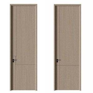 Puerta Interior Insonorizada Ecológica CPL, Puerta de Entrada sin Pintura para Sala de Estar, Dormitorio, Villa, Apartamento, Diseño Moderno para Hotel - Product Image 2