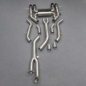 Vente Flash : Échappement Catback pour BMW M2 G87 3.0T avec Valve à Tambour en Acier Inoxydable et Quatre Sorties de Pot d'Échappement - Product Image 2