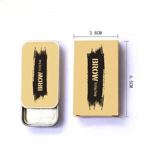 Crème coiffante pour les sourcils <span class=keywords><strong>Fixateur</strong></span> de cire en gel naturel Logo personnalisé Façonnage des sourcils Pommade Savon pour les sourcils Vente en gros - Product Image 3