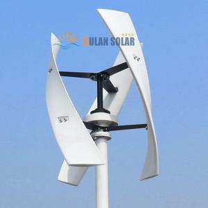 Oulan Dễ dàng cài đặt máy phát điện cối xay gió di động <span class=keywords><strong>300W</strong></span> 400W 600W Tua bin gió trục dọc Máy phát điện gió im lặng - Product Image 1