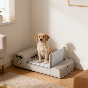 USMILEPET Inodoro Inteligente <span class=keywords><strong>para</strong></span> Perros con Autolimpieza Automática y Monitoreo de Salud por IA, Caja de Arena Inteligente <span class=keywords><strong>para</strong></span> Perros con Control por Aplicación - Product Image 4
