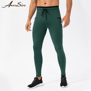 Calidad SPEED up Mens Custom Sublimated Leggings Pantalones <span class=keywords><strong>de</strong></span> <span class=keywords><strong>entrenamiento</strong></span> Medias con logotipo personalizado - Product Image 3