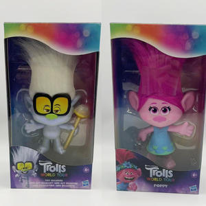 Poupées musicales Trolls World Tour Poppy, Branch & Spa de Hasbro, figurines de collection Trolls - Product Image 2