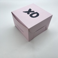 Boîte à biscuits personnalisée pliable en papier alimentaire écologique avec dorure à chaud, pelliculage mat, revêtement UV, gaufrage et logo OEM évanescent