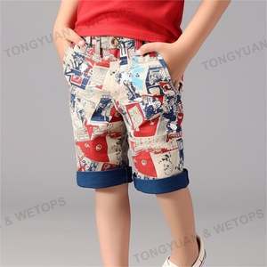 Short demi-enfant 8-12 ans, pantalon pour grand garçon, décontracté, droit, été, nouvelle collection - Product Image 6