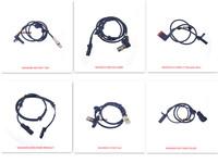 OE 1695401617 Sensor de velocidad automotriz Nueva condición Sensor de desgaste de pastillas de freno
