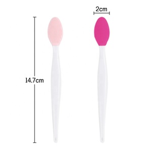 Épurateur en Silicone Double face, 1 pièce, <span class=keywords><strong>brosse</strong></span> pour le nettoyage du nez, exfoliant pour les lèvres - Product Image 6
