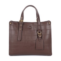 Nouvelle Tendance 2026 : Sacs à Main pour Femmes en Cuir Véritable Motif Crocodile, Prêts à l'Expédition