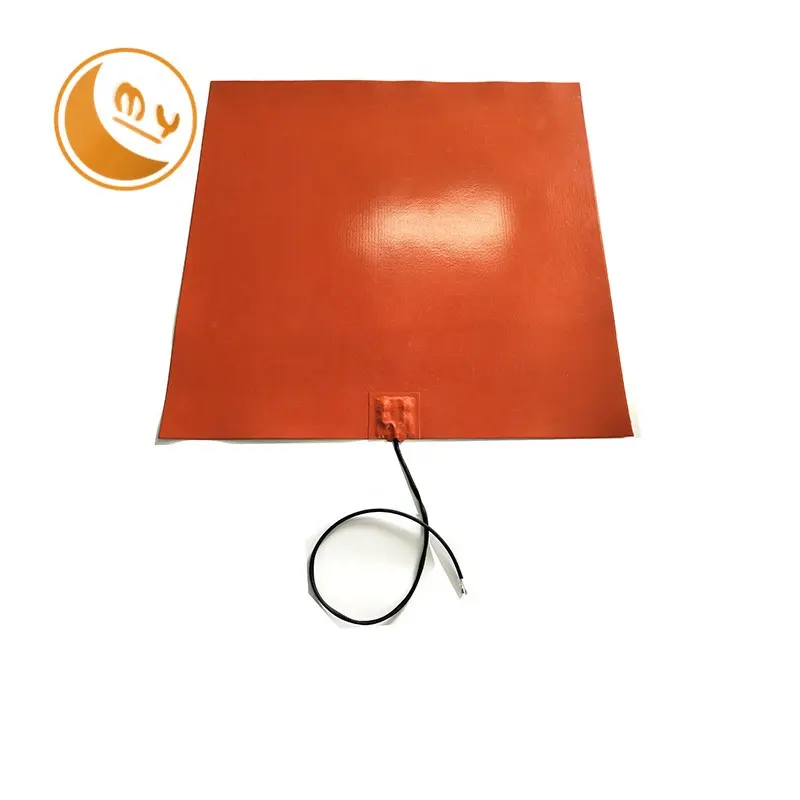 Customized Factory Silicone Rubber Heater Flexible Electric Car Battery Powered Heating Pad