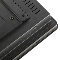 Moniteur tactile industriel embarqué robuste, panneau frontal étanche, écran tactile pour HMI d'usine et borne de libre-service