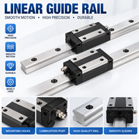 Rails de guidage linéaires CNC robustes en acier inoxydable à longue durée de vie, anti-rouille, pour environnements humides, de type Y&X ou OEM