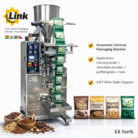 Machine d'emballage automatique de snacks, biscuits, riz, café, poudre de détergent, machine d'emballage verticale