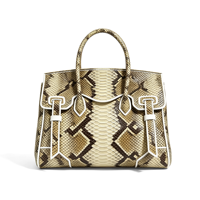 Échantillon Gratuit – Sac Fourre-tout Décontracté pour Femme, Motif Serpent, Grande Capacité, Étanche, Portable, avec Logo Personnalisé