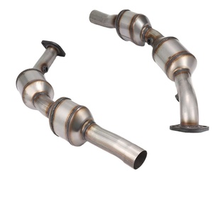 Collecteur d'échappement du marché mexicain pour <span class=keywords><strong>Chevrolet</strong></span> <span class=keywords><strong>Camaro</strong></span> <span class=keywords><strong>V6</strong></span> 3.6L <span class=keywords><strong>2010</strong></span>-2011 Gauche et Droite Catalyseurs - Product Image 1