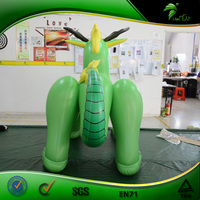Jouet sexuel gonflable Dragon Hongyi, Dragon de dessin animé gonflable à monter, décorations animales
