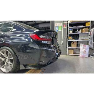 Difusor de Parachoques Trasero de Fibra de Carbono Real para BMW Serie 3 G20 2023-2025, Protector de Parachoques, Accesorios para Auto - Product Image 3