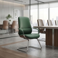 Chaise de conférence rembourrée mobilier de bureau mobilier à dossier moyen confort chaise de bureau invité chaises visiteurs dans les salles d'attente