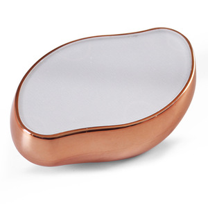 Lime à pieds en verre multi-couleurs écologique et portable, mini-appareil manuel d'épilation avec fonction exfoliante - Product Image 3