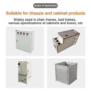 Huazhi Robot mekanik 6 sumbu, stasiun kerja Robot mekanis otomatis, alat pemrograman las, lembar logam kotak Motor, mengajar kabinet - Product Image 3