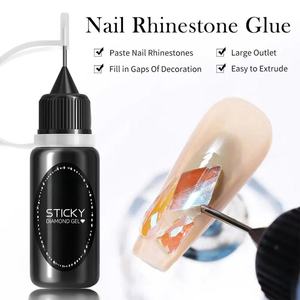 Salone Super Chic <span class=keywords><strong>Gel</strong></span> di diamante appiccicoso grandi punti vendita Hema pasta libera strass etichetta privata 10ml diamante <span class=keywords><strong>Gel</strong></span> appiccicoso - Product Image 2