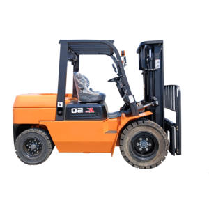 Carretillas elevadoras diésel de 5 toneladas para trabajo pesado 4WD todoterreno para terrenos difíciles Elevación de 6m Nueva carretilla elevadora y accesorio de carretilla elevadora - Product Image 1