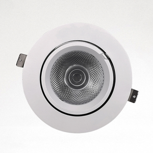 Standard Einzel Kopf Decke Einbau COB 5 zoll 18W Einstellbare Gimbal Trim LED Unten licht - Product Image 5