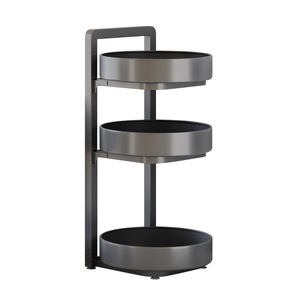 Étagère de rangement rotative multifonctionnelle à 360 degrés pour <span class=keywords><strong>cuisine</strong></span>, organisateur d'épices et d'assaisonnements, paniers de rangement domestiques - Product Image 1