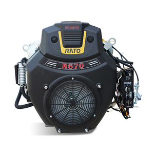 Rato r670 24hp V-Twin xi lanh đôi trục ngang OHV động cơ xăng 670cc - Product Image 1