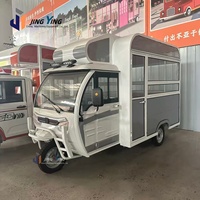 Chariot de restauration rapide commercial pour hot-dogs, remorque mobile durable pour événements extérieurs, foires de rue et services de traiteur de marchés nocturnes