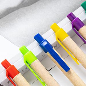 ปากกาไม้ไผ่รีไซเคิลเป็นมิตรกับสิ่งแวดล้อม พร้อมโลโก้สั่งทำพิเศษ - Product Image 2