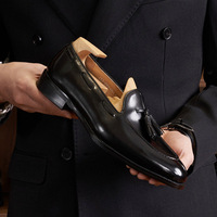 Nouvelles Chaussures Habillées Oxford Respirantes en Cuir Véritable de Vache pour Hommes, Grande Taille, Idéales pour le Bureau et les Affaires