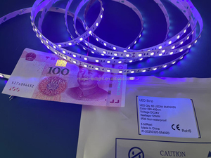 Tia cực tím 12V 24V SMD5050 IP65 IP68 IP67 390nm 365nm ánh sáng màu đen UV <span class=keywords><strong>LED</strong></span> Strip - Product Image 6