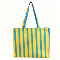 Sac fourre-tout en toile de coton personnalisable avec grande fermeture éclair, sac de shopping réutilisable pour un usage quotidien