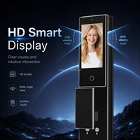 Serrure de porte intelligente à reconnaissance faciale 3D, empreinte digitale par veine palmaire, mot de passe, WiFi, application Tuya pour porte en bois ou en aluminium