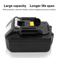 Boutique tout-en-un pour batteries et chargeurs d'outils électriques, toutes tensions, toutes marques, chargeur rapide, batterie lithium, options d'alimentation multiples