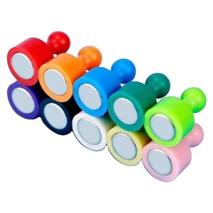 <span class=keywords><strong>Aimant</strong></span> de réfrigérateur super résistant, épingle à tête plate, tableau blanc, <span class=keywords><strong>rouge</strong></span>/jaune/vert, épingle à tête plate colorée pour la maison et le bureau - Product Image 1