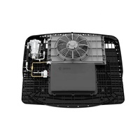 Climatiseur de stationnement automobile ultra-mince de haute qualité, compresseur scroll DC 12V/24V, réfrigérant R-134a, capacité de refroidissement 1800-2100W