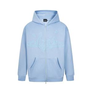 Sudaderas con Capucha Extra Grandes de Felpa Lavada al Ácido, de Algodón Grueso de 400 g, sin Cordones, con Logotipo Personalizado, para Unisex - Product Image 4