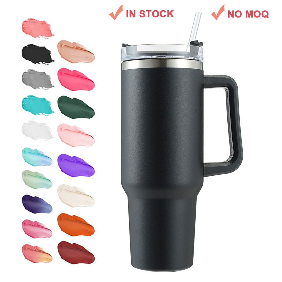 2024 Custom Logo Stainless Steel Cup with Spill Proof Lid