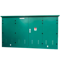Tableau de commande de protection 35kV 12kV 24kV extérieur SF6 entièrement isolé et entièrement scellé, unité de distribution annulaire IP67 en acier inoxydable