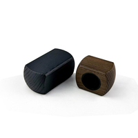 Envase de Perfume de Lujo con Tapa de Madera Pintada, Logotipo Personalizado con Láser, Botella de Colonia con Tapa de Madera Fea15