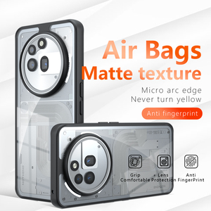 Para nada teléfono 3a Pro 5G 6,77 "<span class=keywords><strong>funda</strong></span> ultrafina suave TPU marco claro mate PC cubierta trasera a prueba de golpes Coque Fundas - Product Image 2