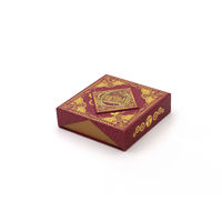 Boîte cadeau de luxe personnalisée en papier cartonné recyclable/carton gris avec compartiments séparateurs pour le stockage et le transport de gâteaux