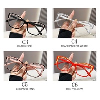 Lunettes de Mode Photochromiques Anti-Radiation Œil de Chat pour Femme Monture Anti-Lumière Bleue Lunettes de Soleil d'Extérieur pour Homme Femme