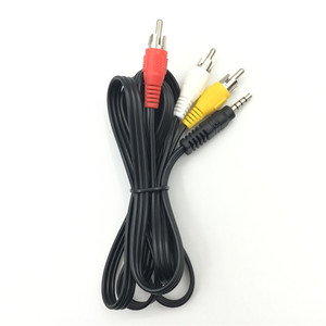 Venta caliente cable AV <span class=keywords><strong>Jack</strong></span> splitter 3 <span class=keywords><strong>rca</strong></span> <span class=keywords><strong>a</strong></span> 3 <span class=keywords><strong>rca</strong></span> av cable <span class=keywords><strong>rca</strong></span> <span class=keywords><strong>conector</strong></span> impermeable - Product Image 5